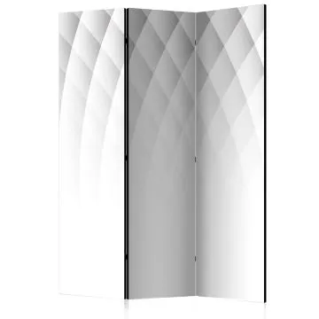 Parawan jednostronny Abstrakcje 135x172 cm 3-częściowy czarny