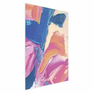 Plakat Kolorowa Ekspresja 40x60 cm bez ramy z marginesem