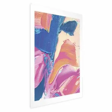 Plakat Kolorowa Ekspresja 40x60 cm bez ramy bez marginesu