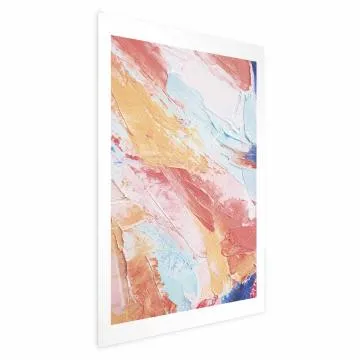 Plakat Kolorowa Harmonia 40x60 cm bez ramy bez marginesu