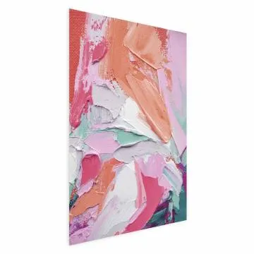Plakat Różowa Paleta 40x60 cm bez ramy z marginesem