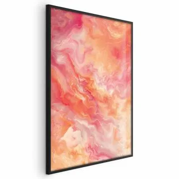 Plakat Płomienne Barwy 60x90 cm z ramą czarną bez marginesu