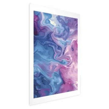Plakat Nocne Przepływy 21x30 cm bez ramy z marginesem