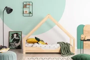 Łóżko dziecięce LOCA B 90x190 sosna