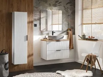 Szafka pod umywalkę ADEL WHITE 82 80cm biała