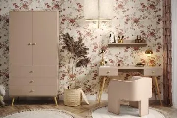 Szafa LEBEL z szufladami 3SZ 100cm macchiato