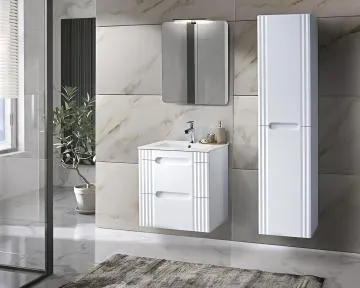 Szafka pod umywalkę FIJI WHITE 82 60cm biała