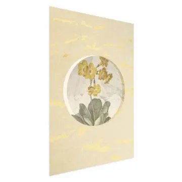 Plakat Kwiat w kole 40x60 cm bez ramy bez marginesu