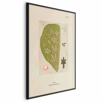 Plakat Abstrakcyjne drzewo 40x60cm z ramą czarną bez marginesu