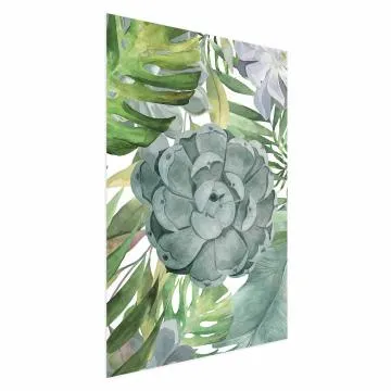 Plakat Tropikalna flora 60x90 cm bez ramy bez marginesu