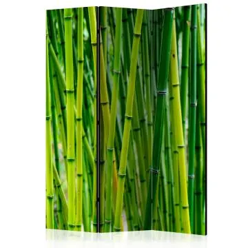 Parawan dwustronny Orient 135x172 cm 3-częściowy zielony