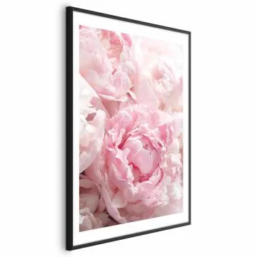 Plakat Nostalgia poranka 21x30 cm z ramą czarną z marginesem