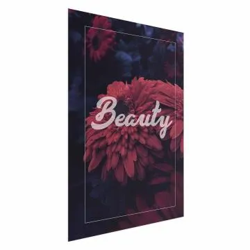Plakat Beauty 60x90 cm bez ramy bez marginesu