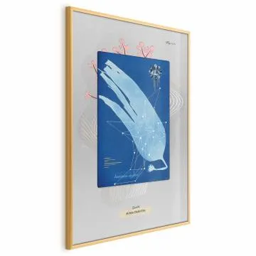 Plakat Glon 40x60 cm z ramą złotą bez marginesu