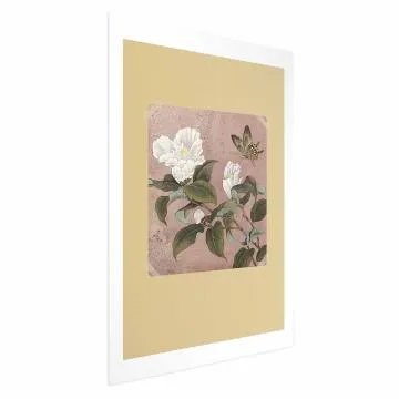 Plakat Kwiat azalii 40x60 cm bez ramy z marginesem