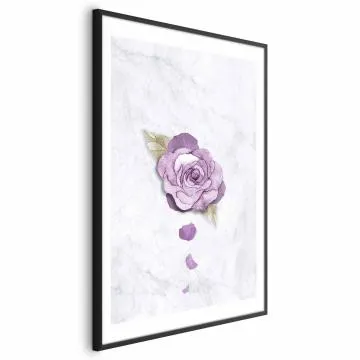 Plakat Kres wiosny 40x60 cm z ramą czarną z marginesem
