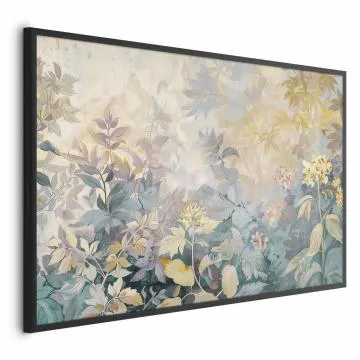 Plakat Gobelinowy wzór 42x29,7 cm z ramą czarną bez marginesu
