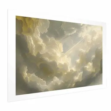 Plakat Zachwycająca gra kolorów 30x21 cm bez ramy z marginesem