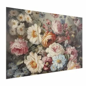Plakat Zapach ogrodowych kwiatów 30x21 cm bez ramy bez marginesu