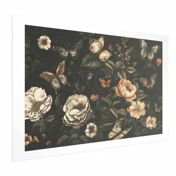 Plakat Rustykalny ogród 30x21 cm bez ramy z marginesem