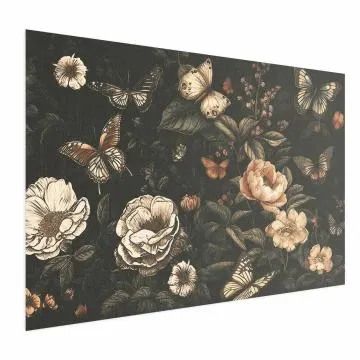 Plakat Rustykalny ogród 30x21 cm bez ramy bez marginesu