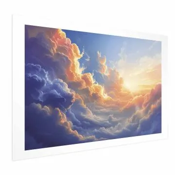 Plakat Symfonia barw 30x21 cm bez ramy z marginesem