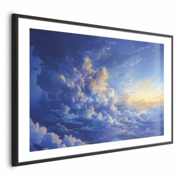 Plakat Dzieło natury 60x40 cm z ramą czarną z marginesem