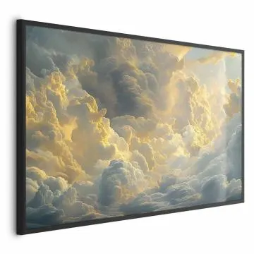 Plakat Ostatnie tchnienie dnia 60x40 cm z ramą czarną bez marginesu