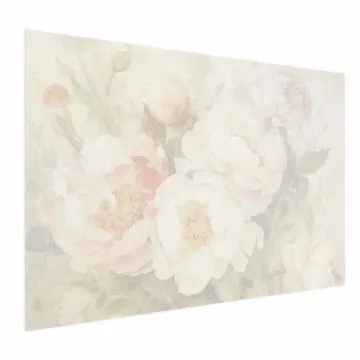 Plakat Piwonie we mgle 30x21 cm bez ramy bez marginesu