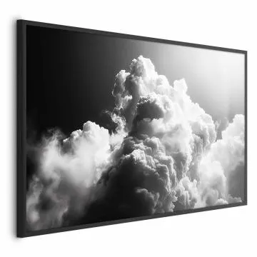 Plakat Chmury marzeń 30x21 cm z ramą czarną bez marginesu