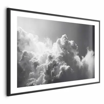 Plakat Nadzwyczajne zjawisko 30x21 cm z ramą czarną z marginesem