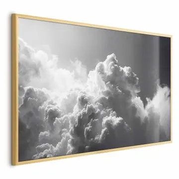 Plakat Nadzwyczajne zjawisko 30x21 cm z ramą złotą bez marginesu