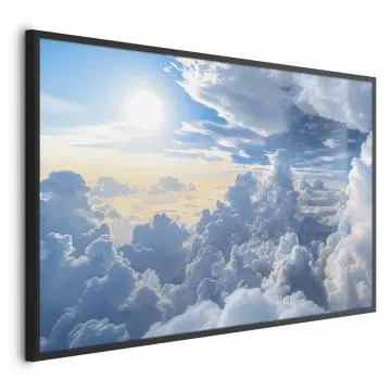 Plakat Symfonia Światła 30x21 cm z ramą czarną bez marginesu