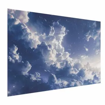 Plakat Gwiezdne chmury 30x21 cm bez ramy bez marginesu
