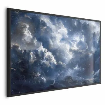 Plakat Astronomiczne cuda 42x29,7cm z ramą czarną bez marginesu