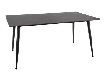 Stół RION 130x70 cm czarny marmur