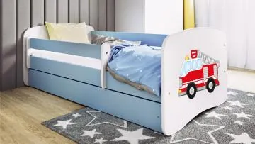 Łóżko dziecięce BABY DREAMS 160x80 straż pożarna