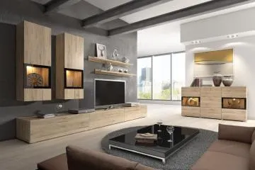 Komoda BAROS 2D3S 132 dąb san reno jasny