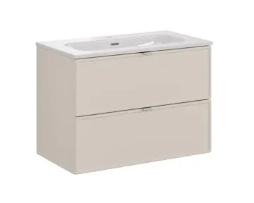 Szafka łazienkowa BELLA CASHMERE 82-80-2S 80cm kaszmirowa z umywalką