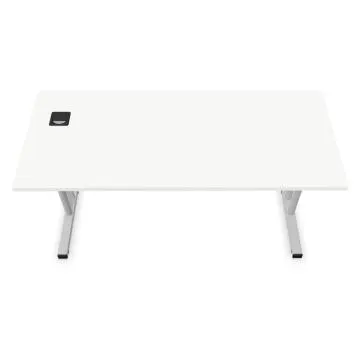 Biurko EASY SPACE C-LEG RC 2 140x60cm białe