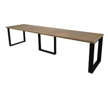 Stół rozkładany BORYS MAX 130(330)x85 dąb cremona