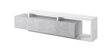 Szafka RTV BOTA 219 biała/beton colorado