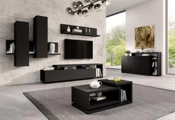 Stolik kawowy BOTA 120x60 czarny supermat