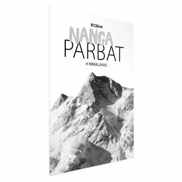 Plakat Nanga Parbat 60x90 cm bez ramy bez marginesu