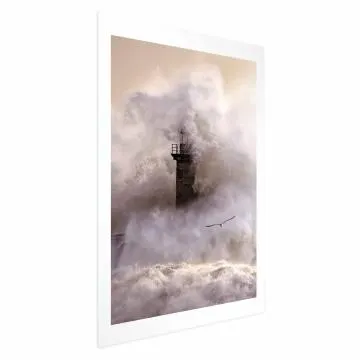 Plakat Sztorm 21x30 cm bez ramy z marginesem