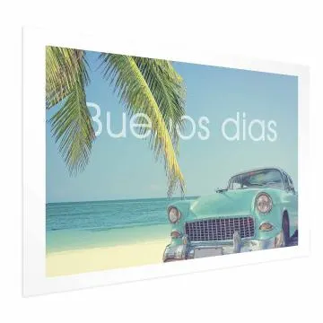 Plakat Buenos dias 60x40 cm bez ramy z marginesem