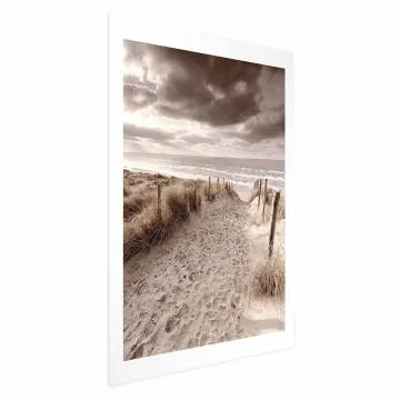 Plakat Odległa wydma 29,7x42 cm bez ramy z marginesem