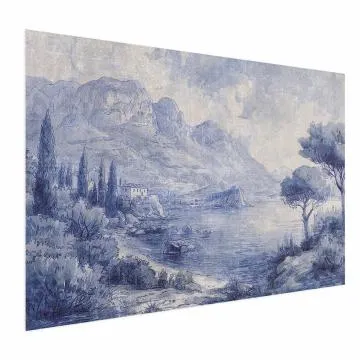 Plakat Niebieska zatoka 60x40 cm bez ramy bez marginesu
