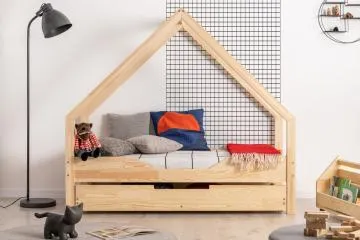 Łóżko dziecięce LOCA B 90x190 sosna