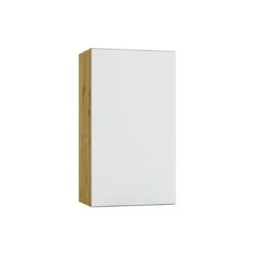 Szafka kuchenna wisząca ISABEL W40 P/L szary mat/dąb artisan